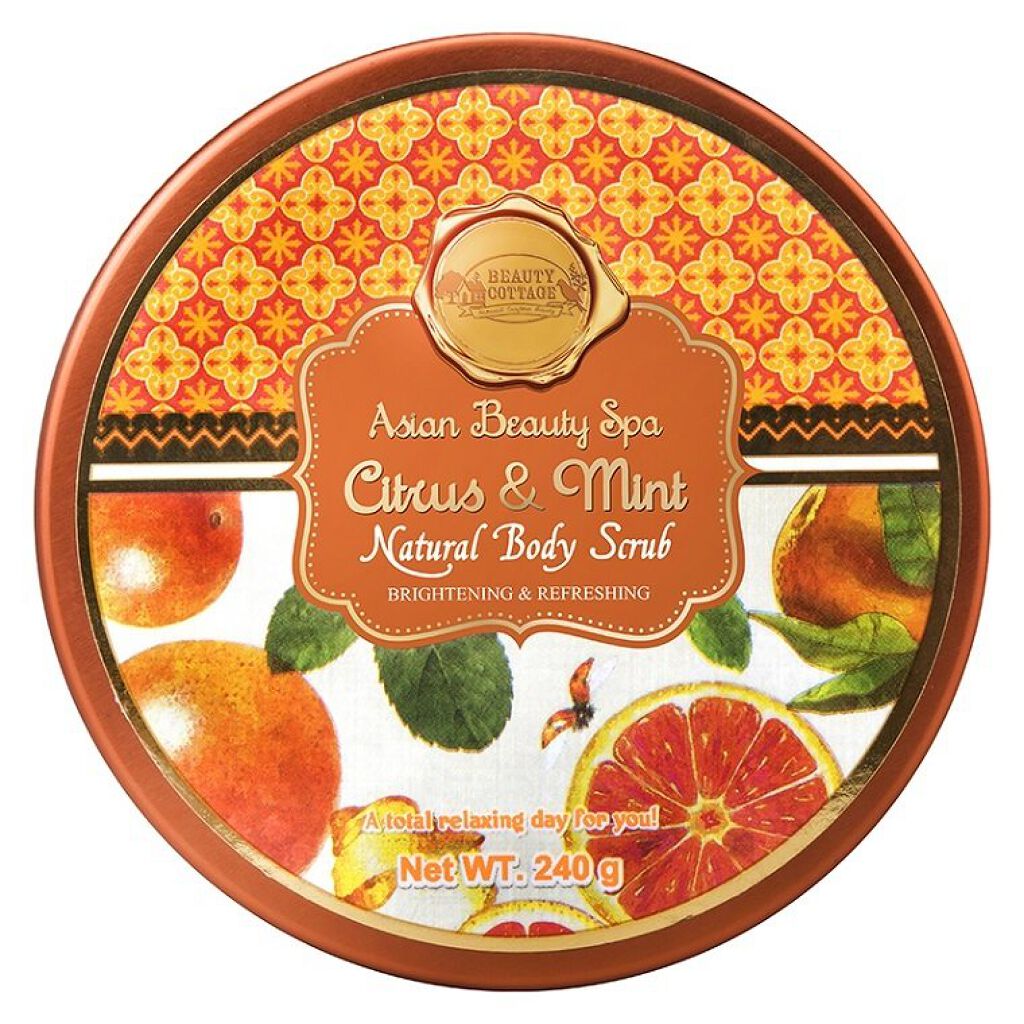アジアンビューティー スパ シトラス&ミント ナチュラル ボディスクラブ Beauty Cottage