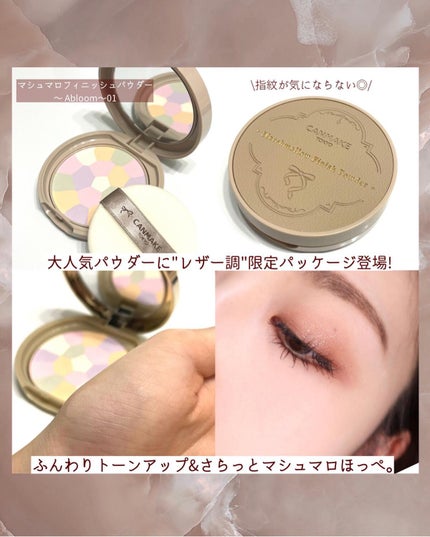マシュマロフィニッシュパウダー ~Abloom~/キャンメイク/プレストパウダーを使ったクチコミ(2枚目)