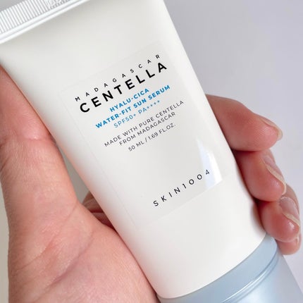 ヒアルーシカ ウォーターフィット サンセラム/SKIN1004/日焼け止めローションを使ったクチコミ(4枚目)