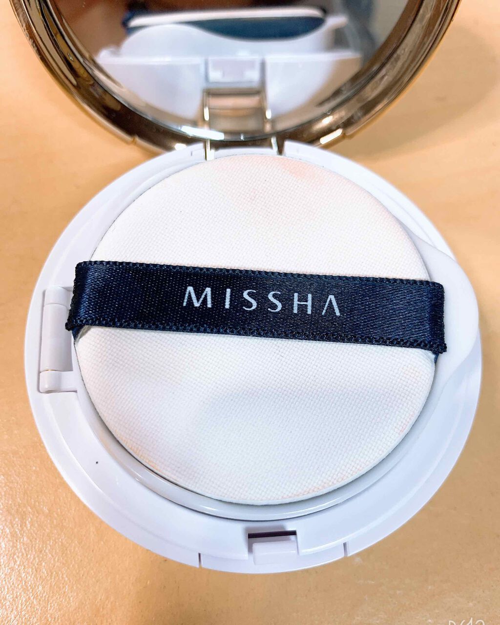 M クッション ファンデーション(モイスチャー)/MISSHA/クッションファンデーションを使ったクチコミ（2枚目）