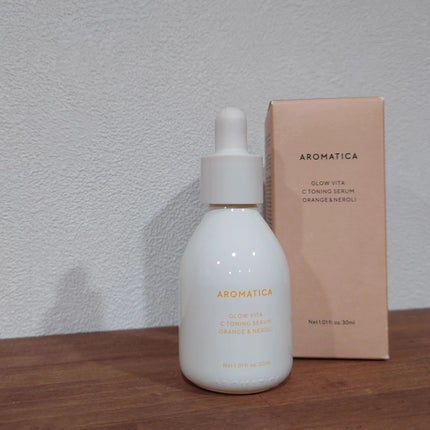 グロービタCトーニングセラム/AROMATICA/美容液を使ったクチコミ(4枚目)
