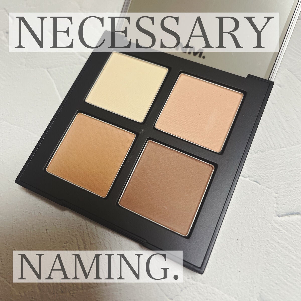 COLORFUL EYE PALETTE/NAMING./アイシャドウパレットを使ったクチコミ(1枚目)