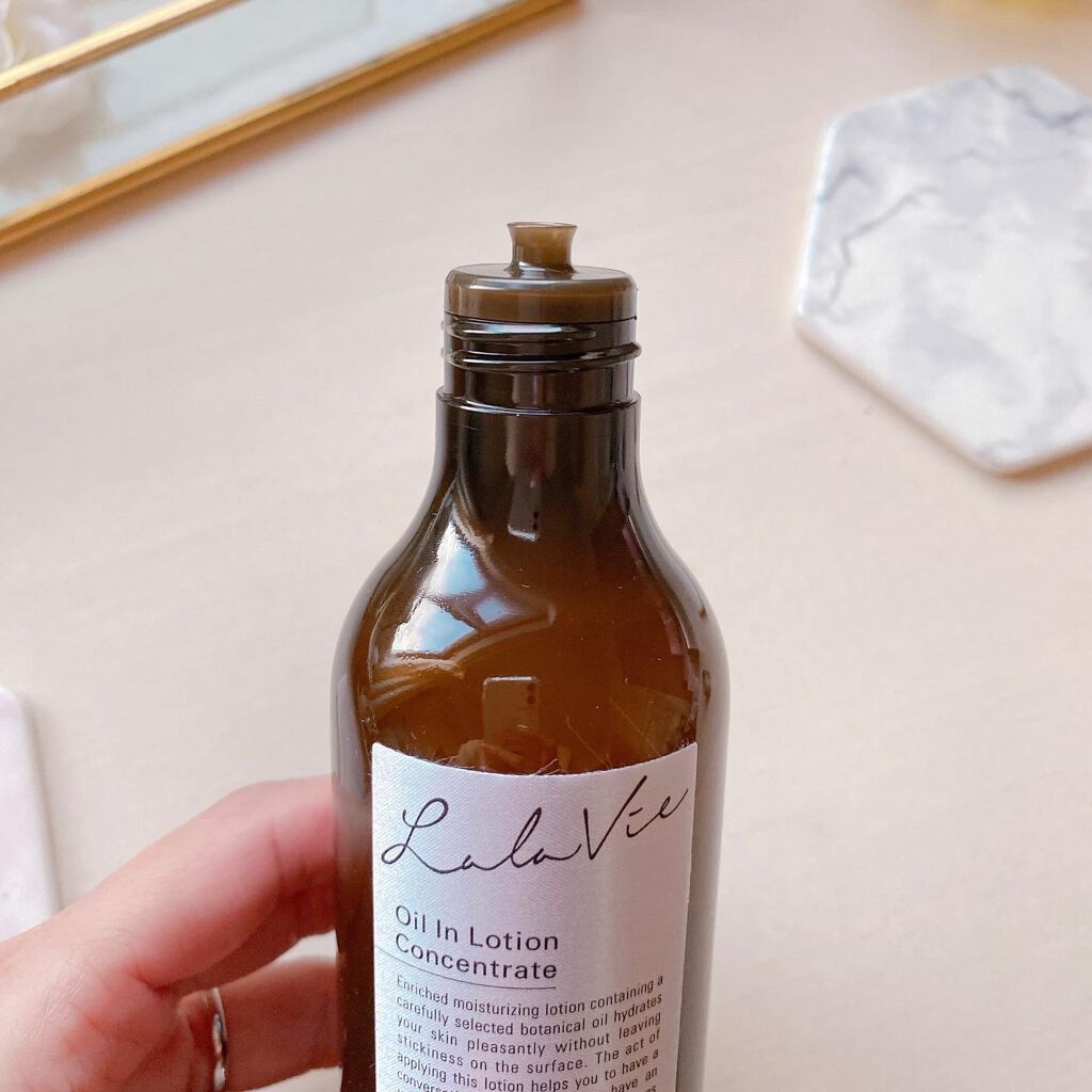 オイルイン ローション コンセントレイト/Lala Vie/化粧水を使ったクチコミ（3枚目）