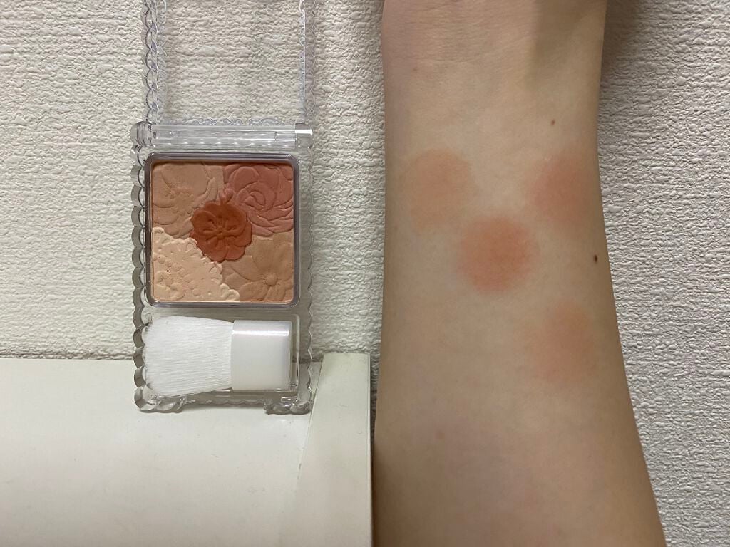 マットフルールチークス/キャンメイク/パウダーチークを使ったクチコミ(5枚目)