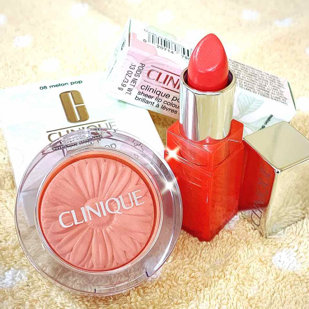 チーク ポップ/CLINIQUE/パウダーチークを使ったクチコミ(1枚目)