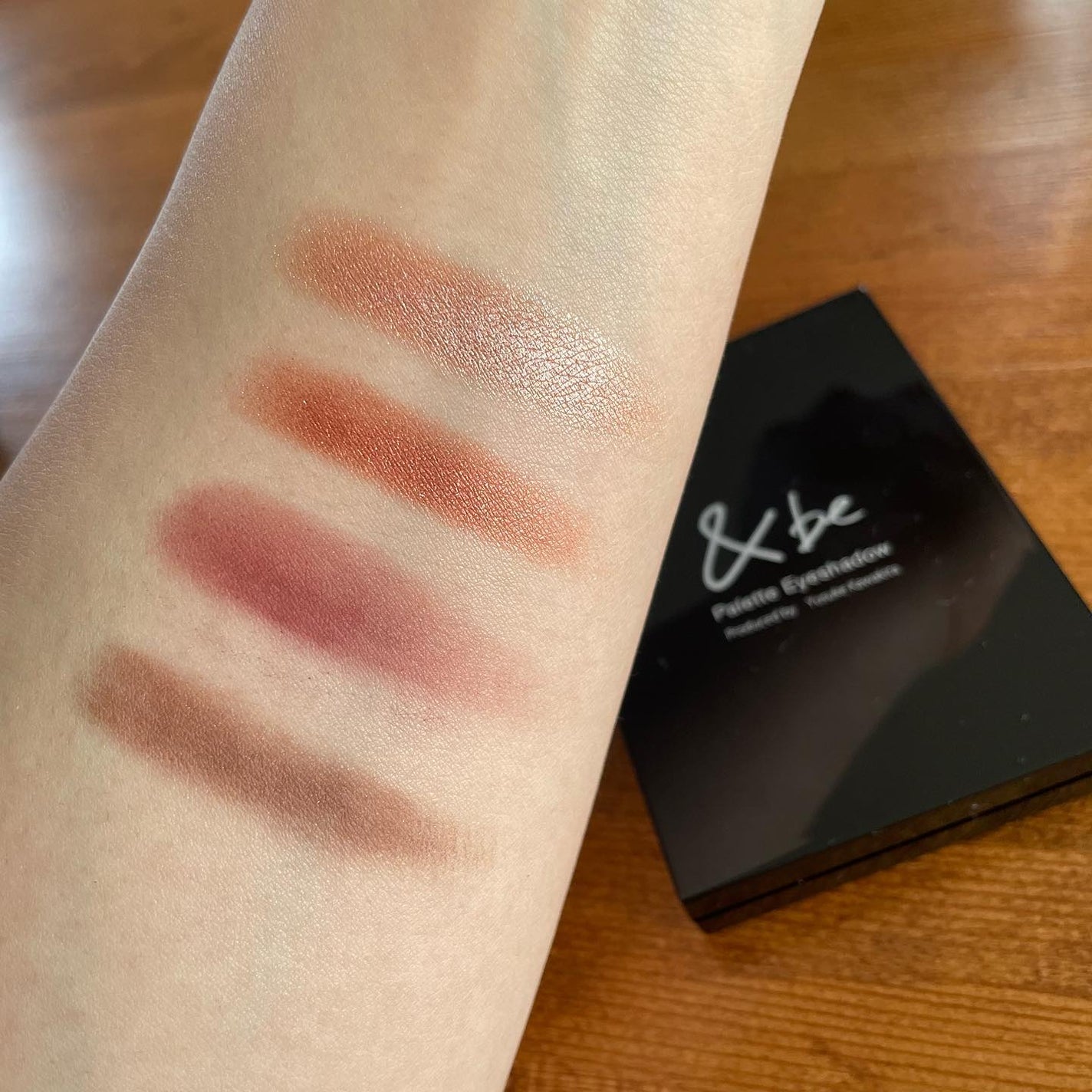 &be パレットアイシャドウ/&be/アイシャドウパレットを使ったクチコミ(2枚目)