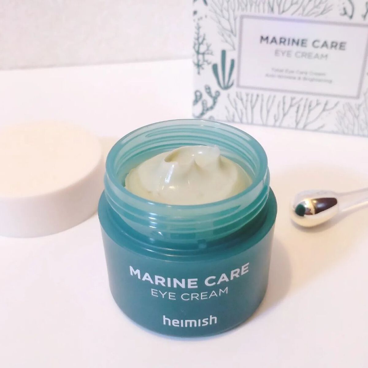 Marine Care Eye Cream /heimish/アイケア・アイクリームを使ったクチコミ（1枚目）