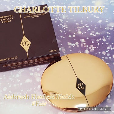 エアブラシフローレスフィニッシュ/Charlotte Tilbury/プレストパウダーを使ったクチコミ（1枚目）