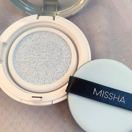 M クッションベース(ブルー)/MISSHA/化粧下地を使ったクチコミ(2枚目)