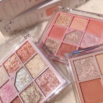 グリッターペディアアイパレット/unleashia/アイシャドウパレットを使ったクチコミ(7枚目)