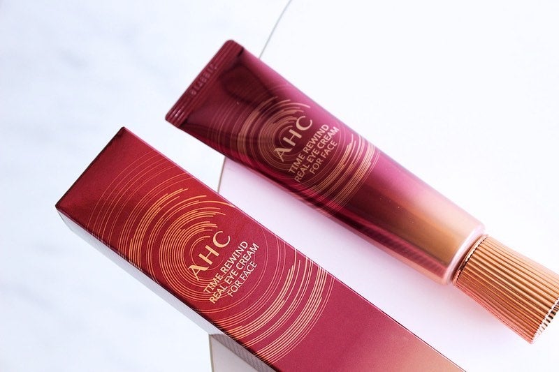 タイム リワインド リアル アイ クリーム フォー フェイス/AHC/フェイスクリームを使ったクチコミ(3枚目)