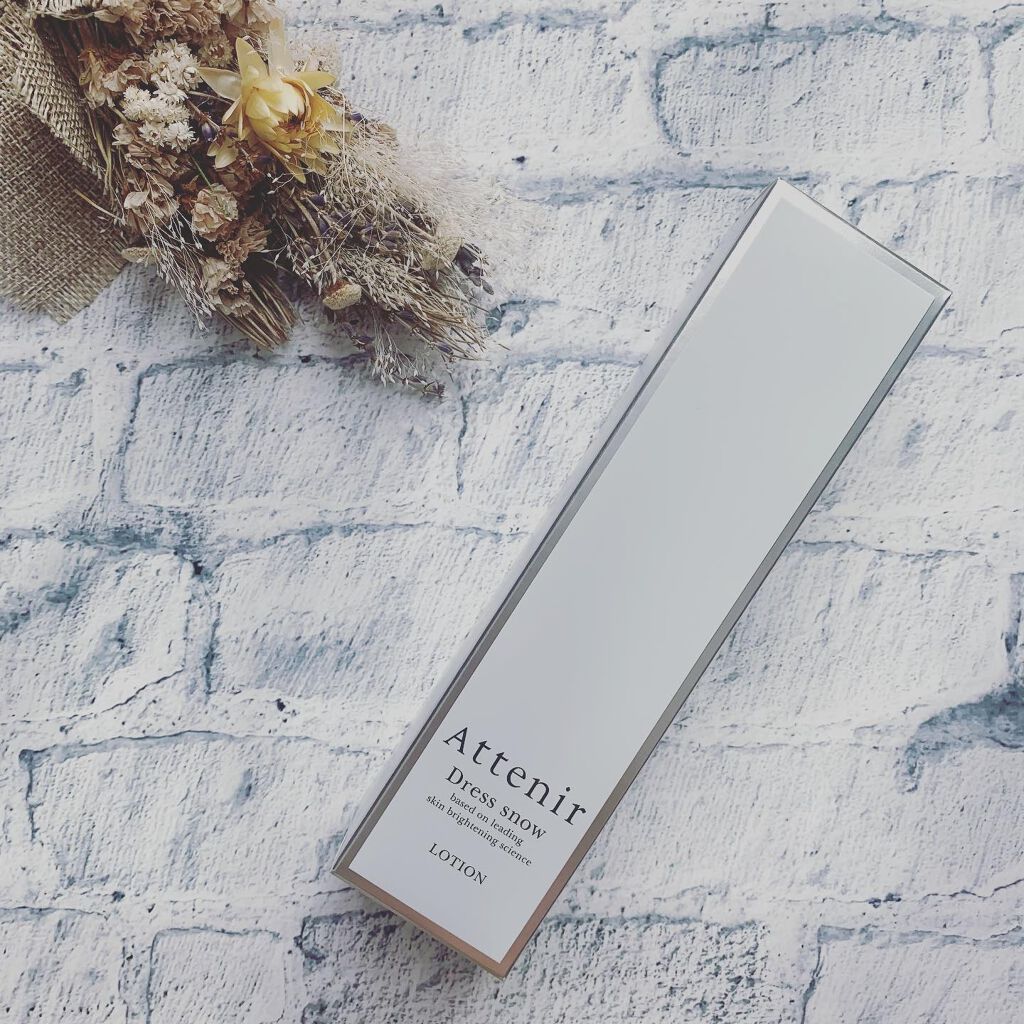 ドレススノー ローション【医薬部外品】 /アテニア/化粧水を使ったクチコミ(2枚目)