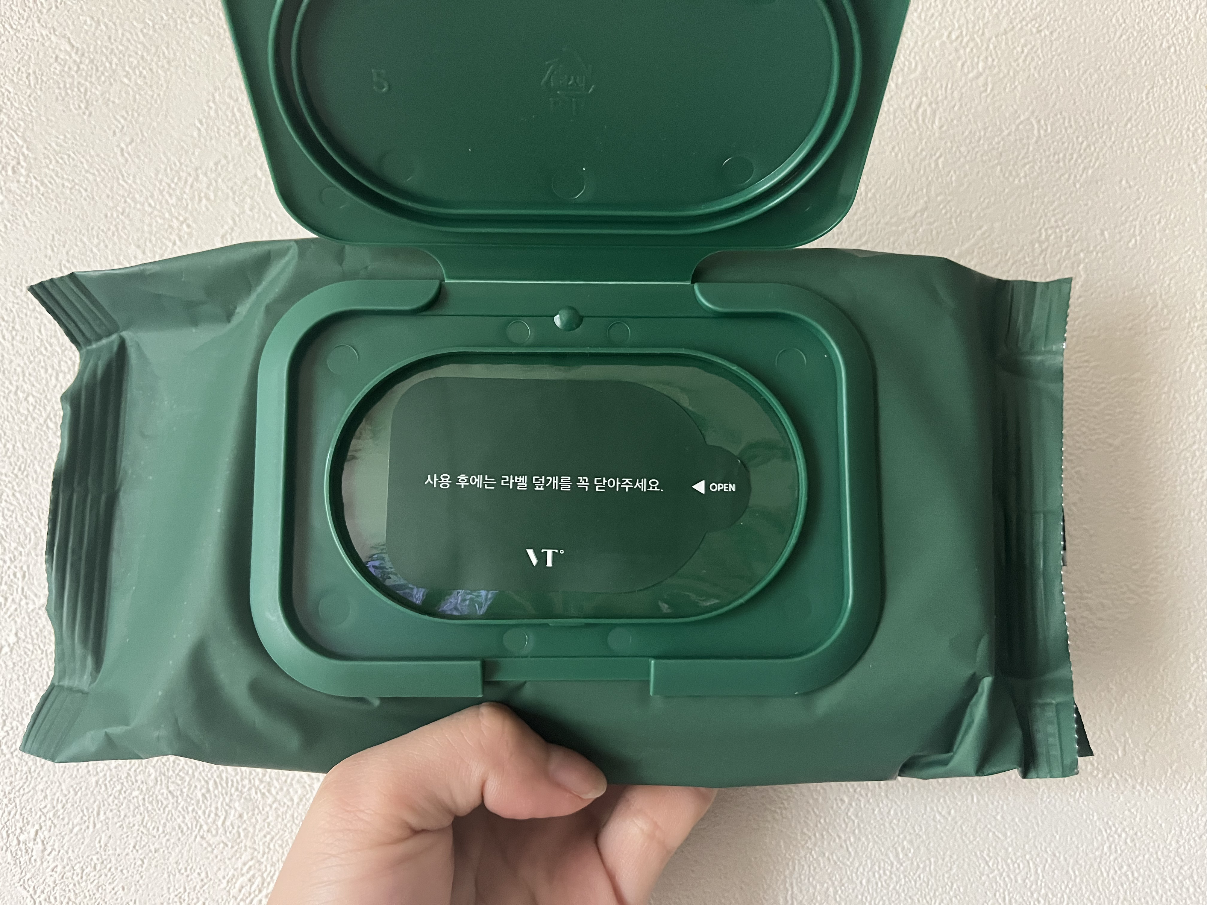 CICA マイルドクレンジングティッシュ/VT/クレンジングシートを使ったクチコミ（2枚目）