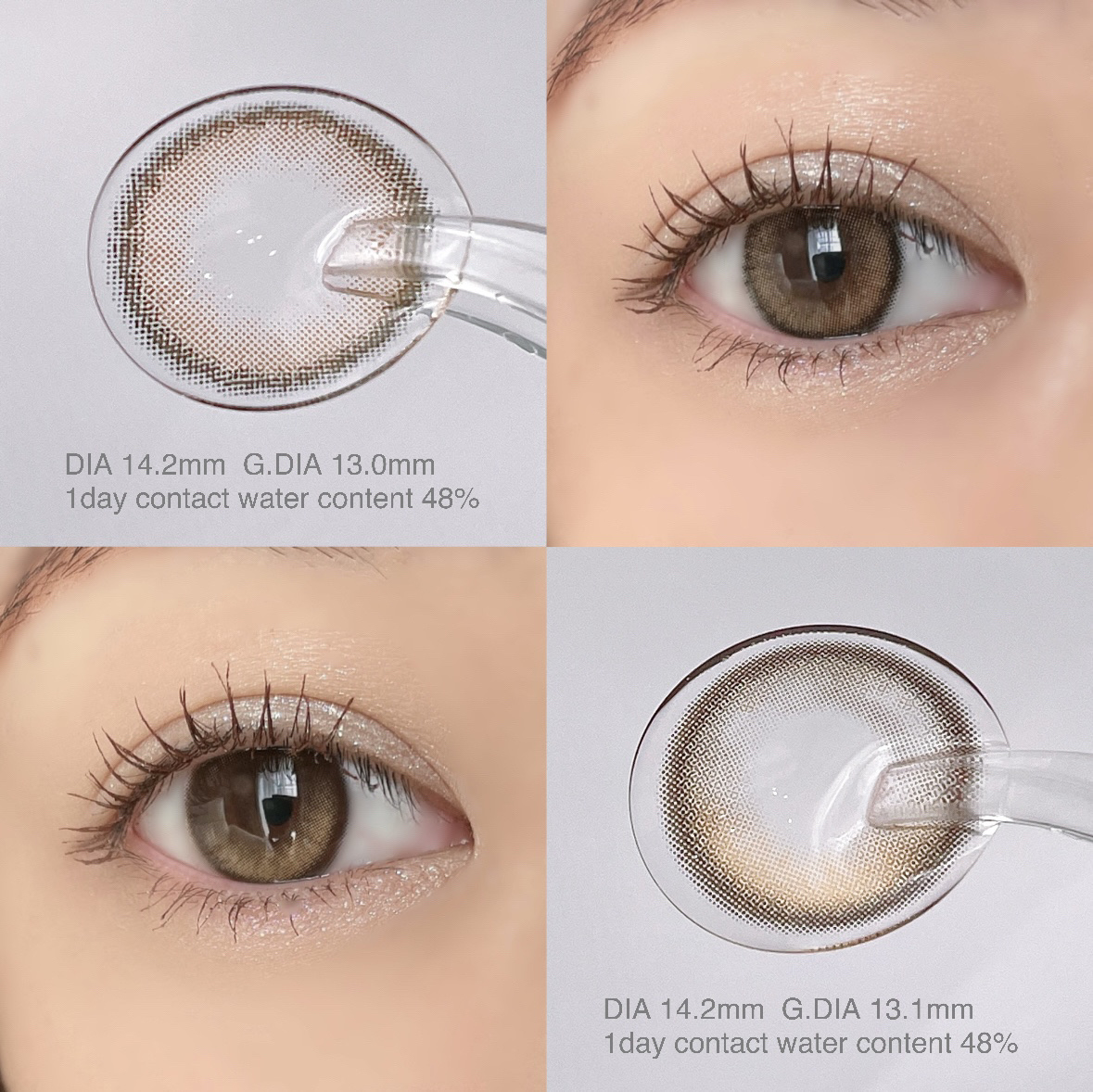 Glowy 1day/OLENS/ワンデー（１DAY）カラコンを使ったクチコミ（1枚目）