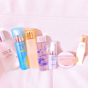 est エターナルフロー ローション エンリッチドのクチコミ「とりあえず♡#デイリーケア 載せます💕

①SK-II クリアローション
②ソフィーナIP ベ.....」（1枚目）