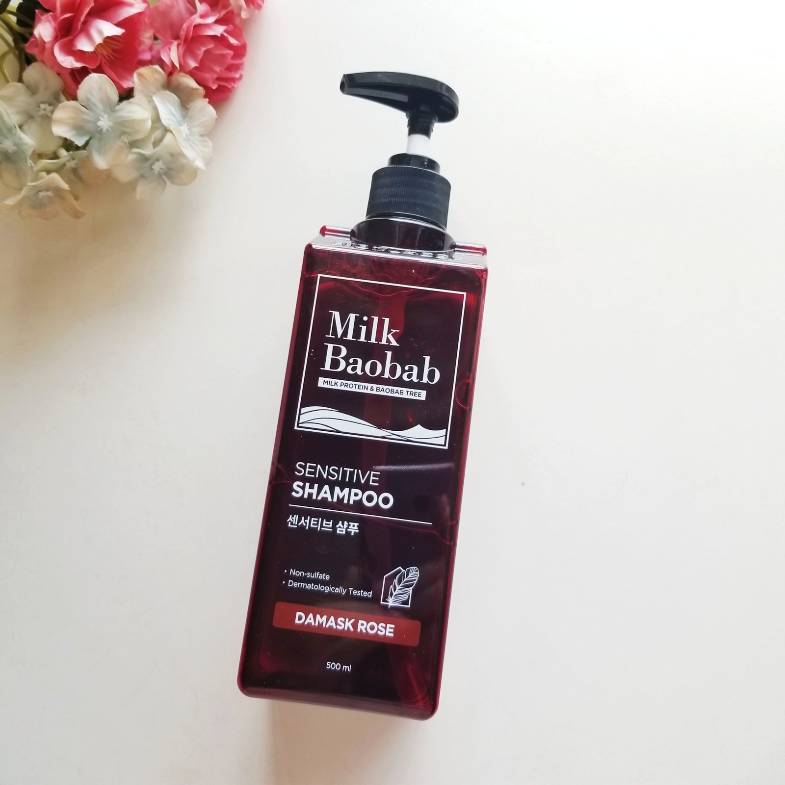センシティブ シャンプー / トリートメント ダマスクローズ/ミルクバオバブ/市販シャンプーを使ったクチコミ（2枚目）