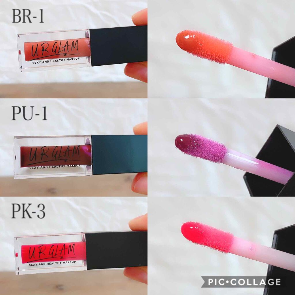 UR GLAM　LIP OIL/U R GLAM/リップグロスを使ったクチコミ（2枚目）