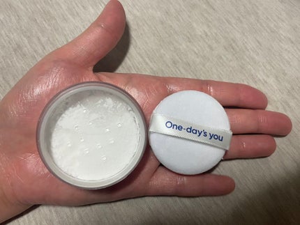 ポアセバムパウダー/One-day's you/ルースパウダーを使ったクチコミ(2枚目)