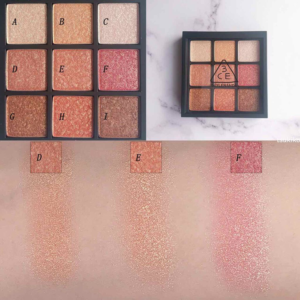 3CE マルチアイカラーパレット/3CE/アイシャドウパレットを使ったクチコミ（3枚目）