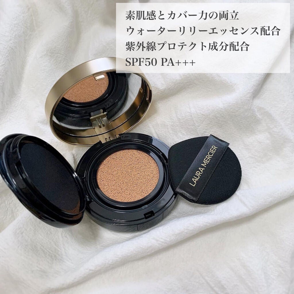 フローレス ルミエール ラディアンス パーフェクティング クッション/ローラ メルシエ/クッションファンデーションを使ったクチコミ(4枚目)