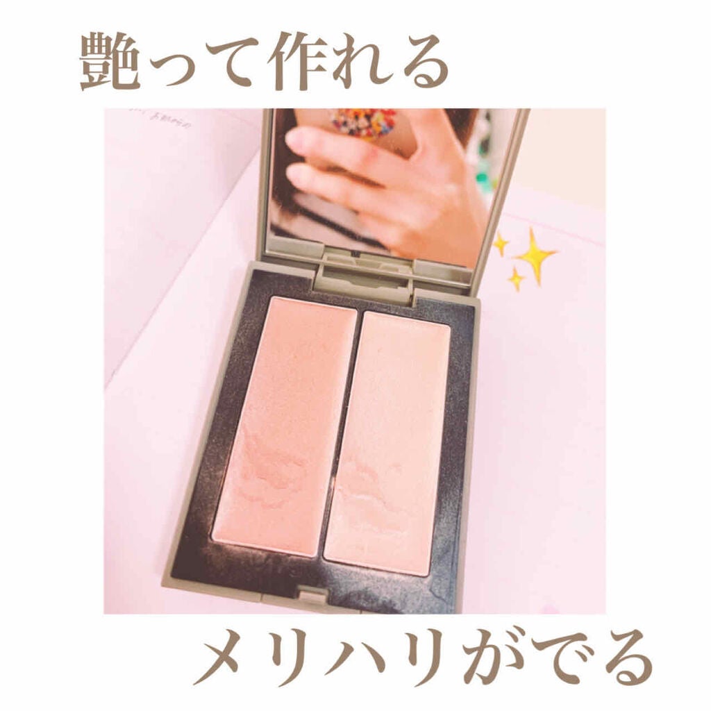 THREE シマリング グロー デュオ/THREE/クリームハイライトを使ったクチコミ(1枚目)