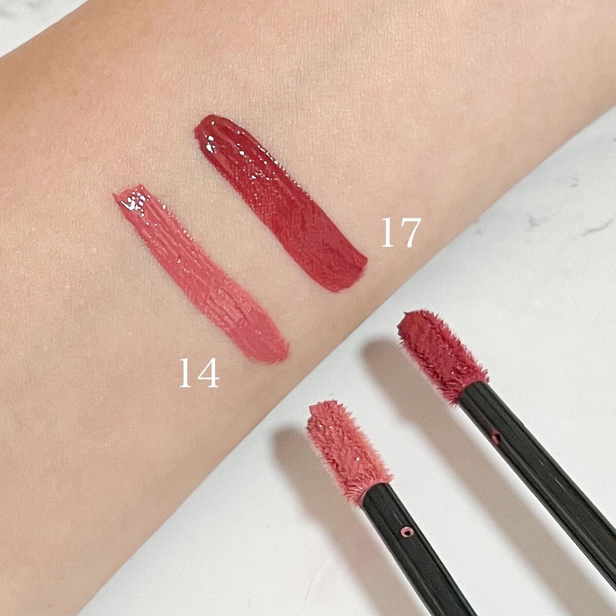 ルージュ デコルテ リキッド/DECORTÉ/口紅を使ったクチコミ(2枚目)