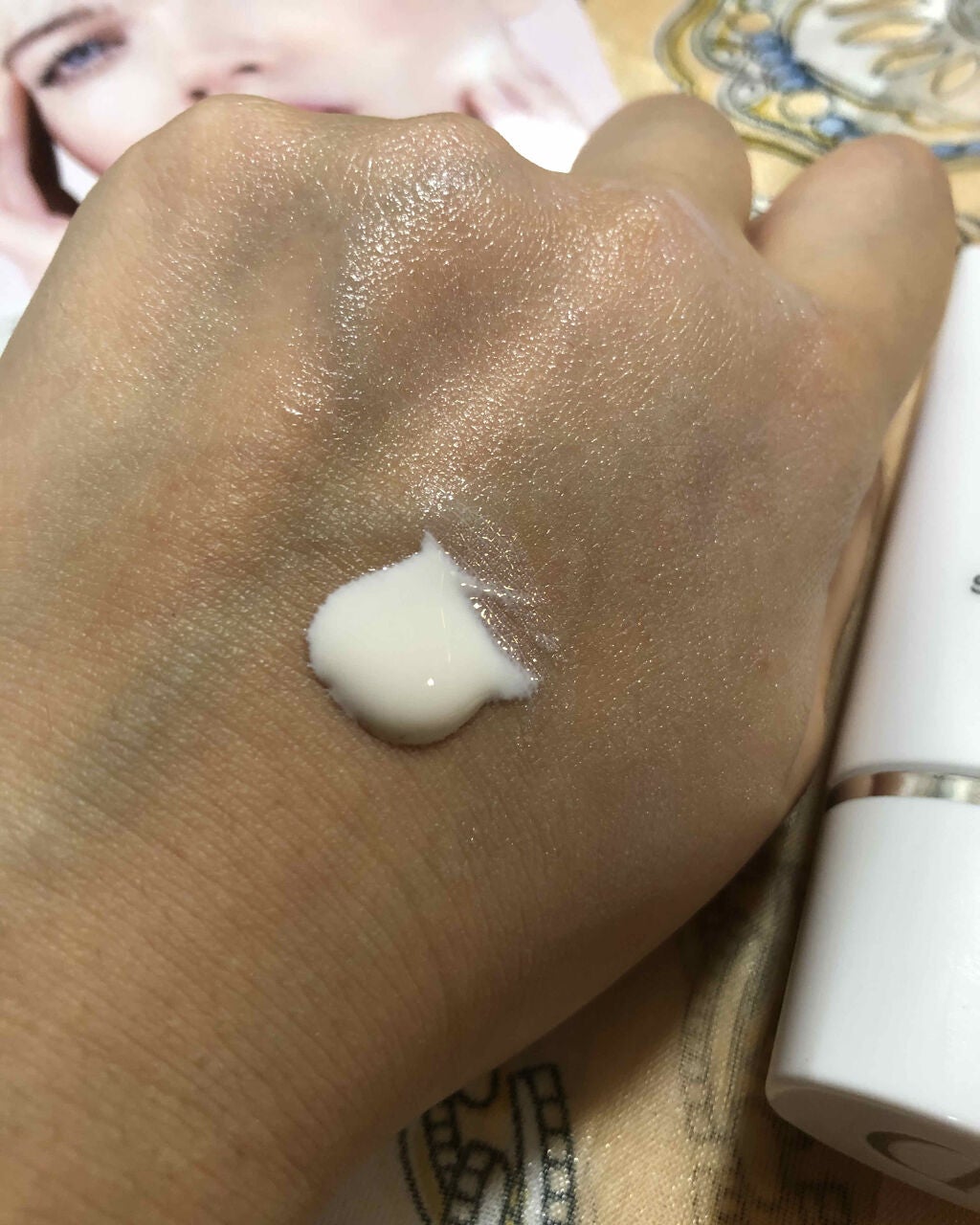 【旧】スノー アルティメット UVシールド 50+/Dior/日焼け止めミルクを使ったクチコミ(2枚目)