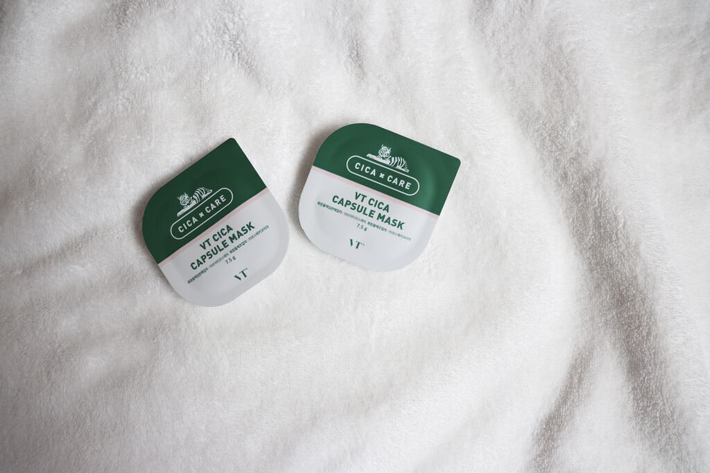 CICA カプセルマスク/VT/洗い流すパック・マスクを使ったクチコミ（2枚目）