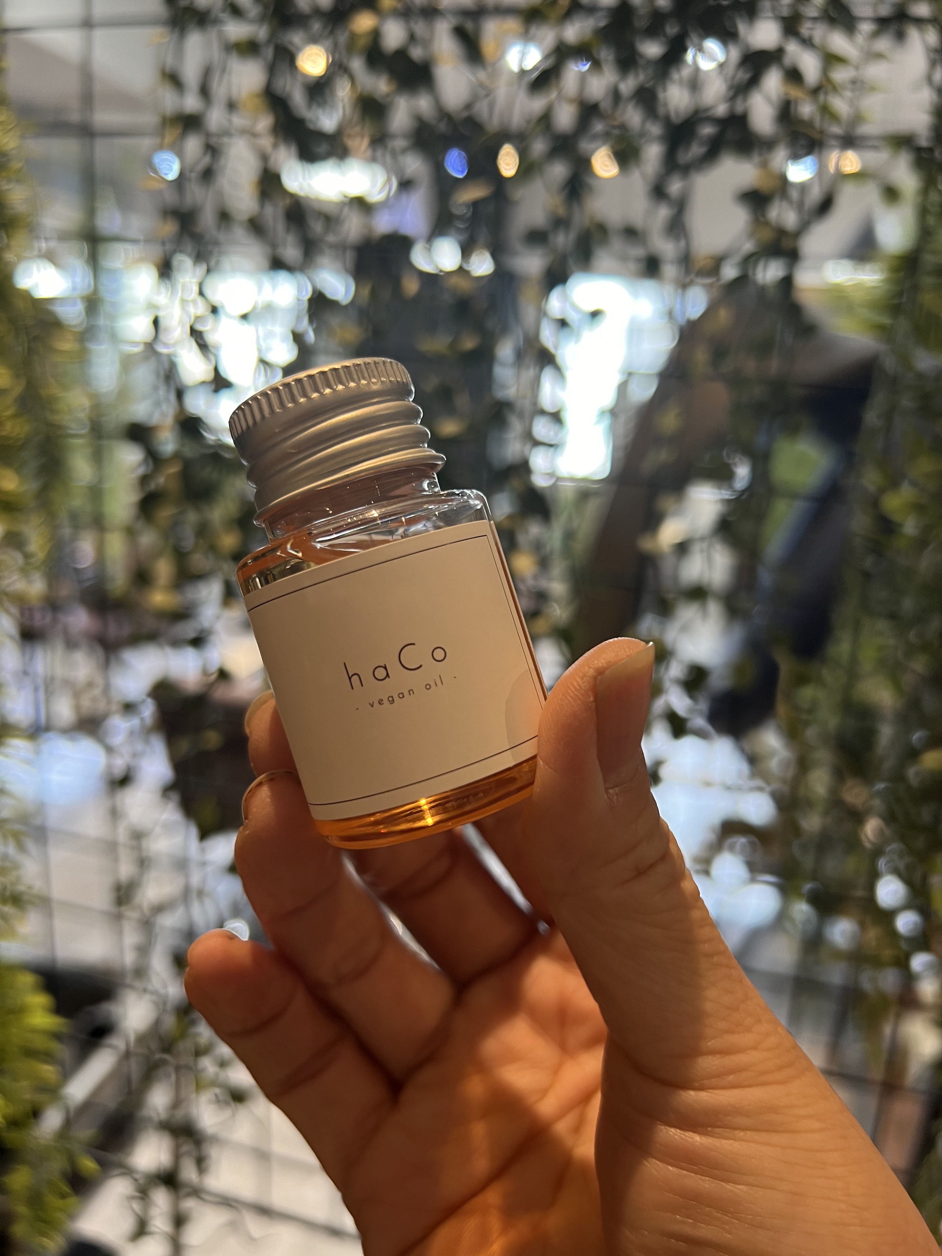 haCoヴィーガンオイルMB マンダリン＆ブーケの香り/haCo /ヘアオイルを使ったクチコミ（1枚目）