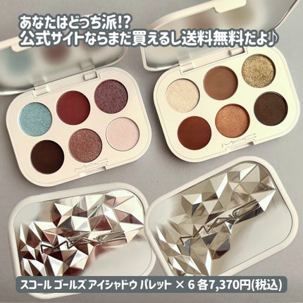 スコール ゴールズ アイシャドウ パレット × 6/M・A・C/アイシャドウパレットを使ったクチコミ(6枚目)