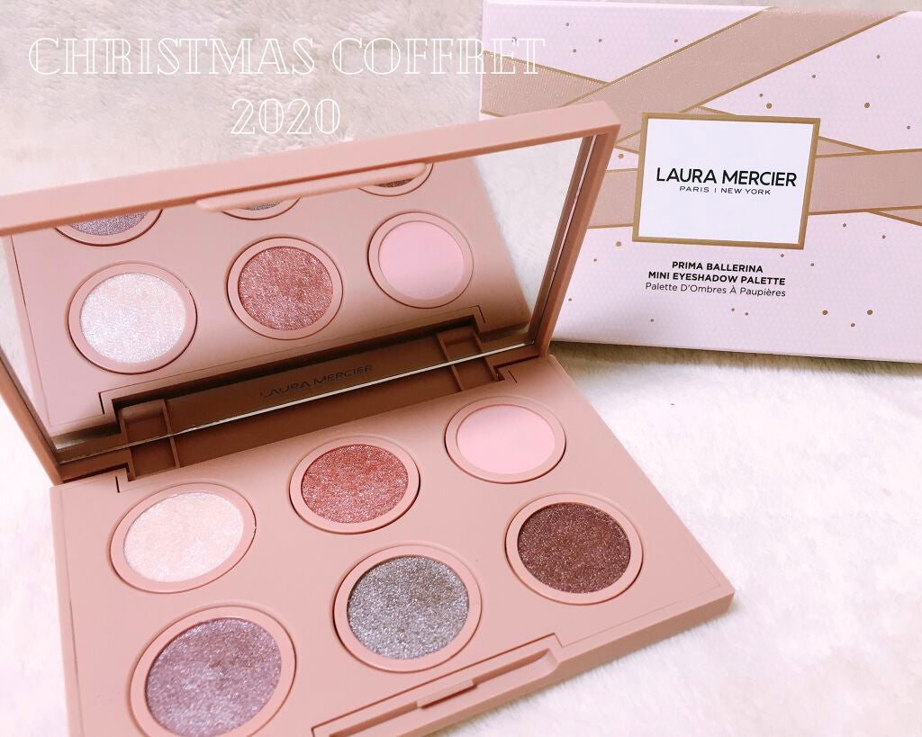 プリマ バレリーナ ミニ アイシャドウ パレット/ローラ メルシエ/アイシャドウパレットを使ったクチコミ(1枚目)