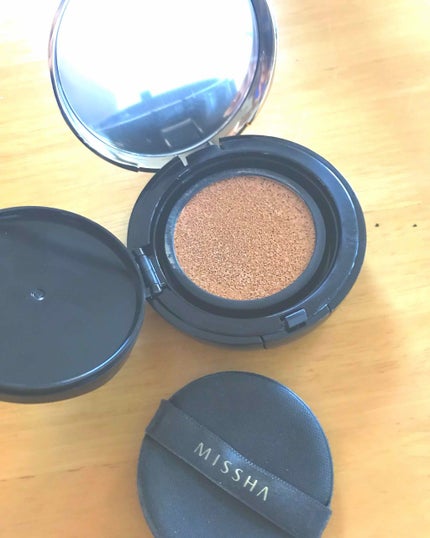 M クッション ファンデーション(プロカバー)/MISSHA/クッションファンデーションを使ったクチコミ(2枚目)