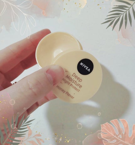 ディープモイスチャーナイトプロテクト はちみつの香り/ニベア/リップマスクを使ったクチコミ(1枚目)