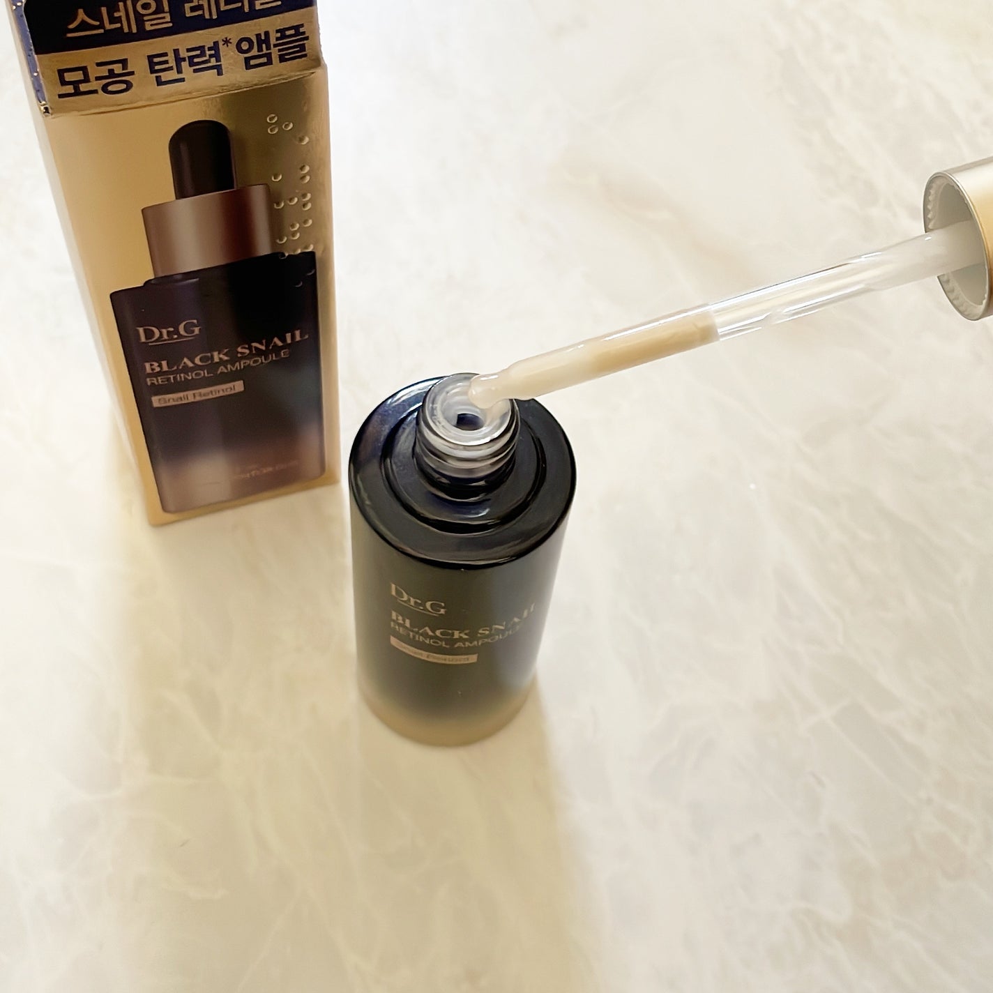 ブラックスネイルレチノールセラム/Dr.G/美容液を使ったクチコミ(3枚目)