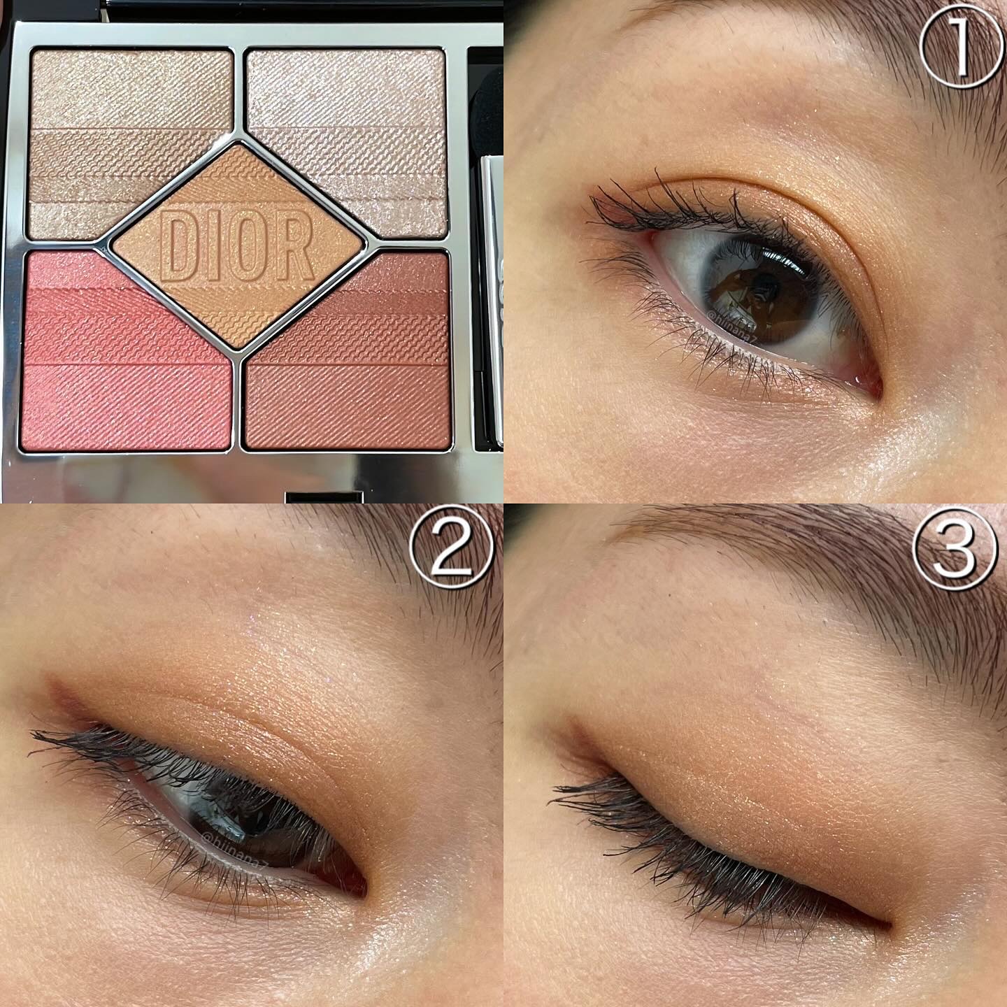 限定アイシャドウ】【旧】ディオールショウ サンク クルール（プラン