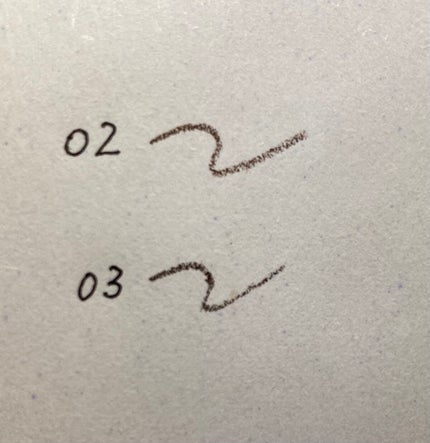 超細芯アイブロウ/CEZANNE/アイブロウペンシルを使ったクチコミ(3枚目)