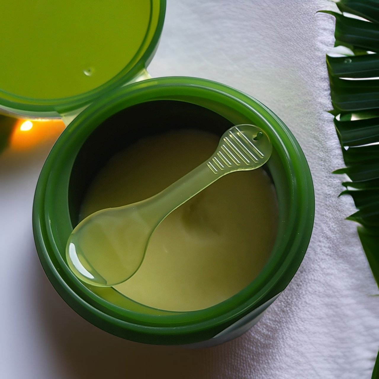 グリーンディープポアクレンジングバーム/Dr.G/クレンジングバームを使ったクチコミ（2枚目）