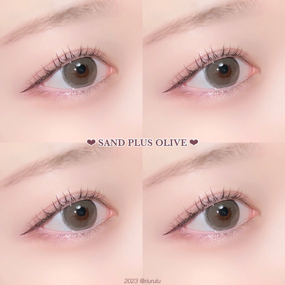 サンドシリーズ/LENSSIS/カラーコンタクトレンズを使ったクチコミ(4枚目)