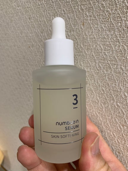 3番 すべすべキメケアセラム/numbuzin/美容液を使ったクチコミ(2枚目)