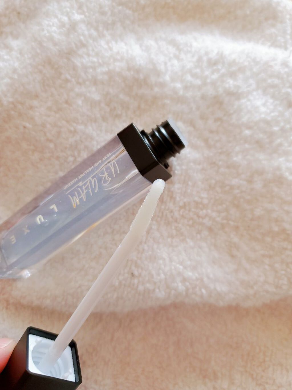 UR GLAM LUXE　TINT LIP GLOSS/U R GLAM/リップグロスを使ったクチコミ（3枚目）