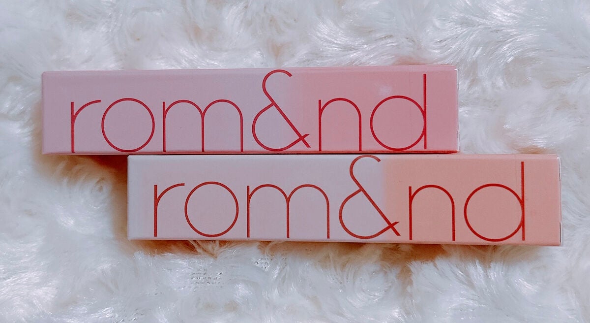 ジューシーラスティングティント/rom&nd/リップティントを使ったクチコミ(1枚目)