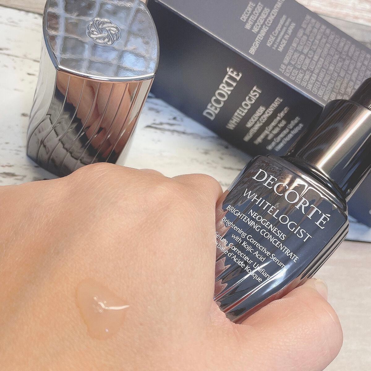 ホワイトロジスト ネオジェネシス ブライトニング コンセントレイト/DECORTÉ/美容液を使ったクチコミ(2枚目)