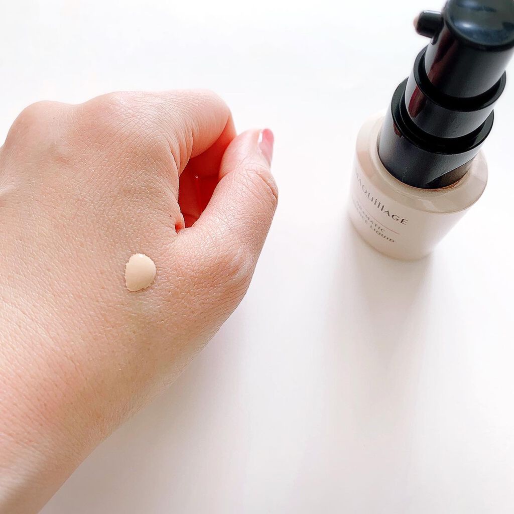 ドラマティックエッセンスリキッド/マキアージュ/リキッドファンデーションを使ったクチコミ（2枚目）