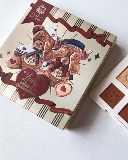 Love Bear 9色 アイシャドウパレット/FlowerKnows/アイシャドウパレットを使ったクチコミ(8枚目)