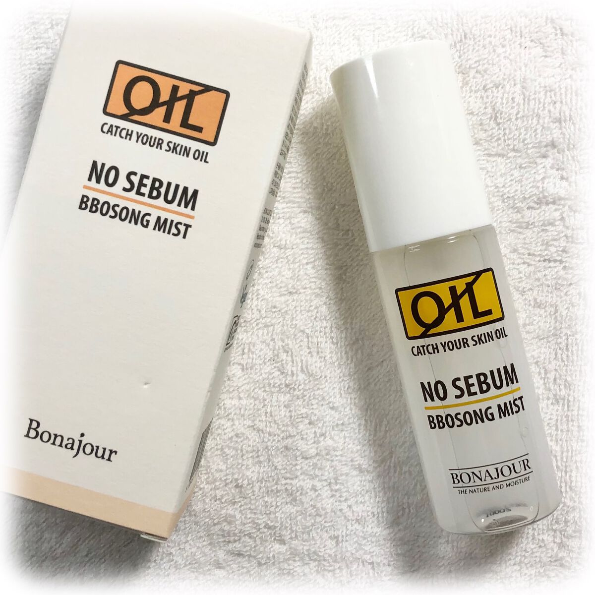 ノーセバムさらもちミスト/Bonajour/ミスト状化粧水を使ったクチコミ（1枚目）