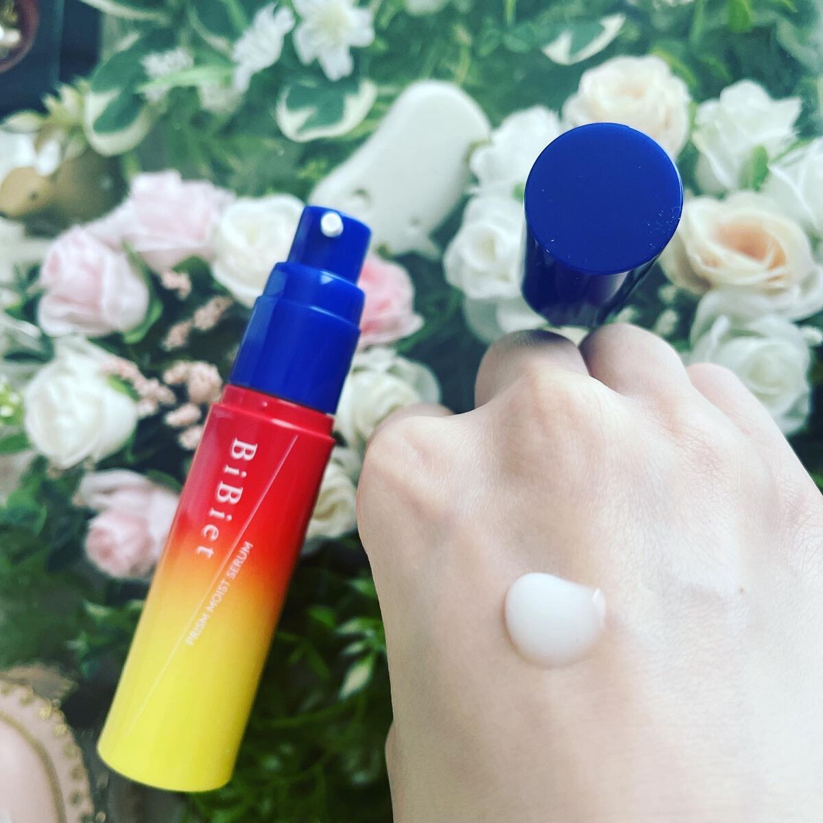 プリズムモイストセラム/ビビエット/化粧下地を使ったクチコミ（3枚目）