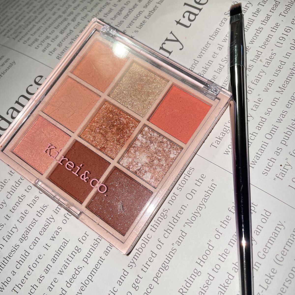 アイシャドウパレット/Kirei&co./アイシャドウパレットを使ったクチコミ(1枚目)