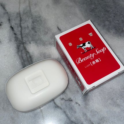 赤箱 (しっとり)/カウブランド/洗顔石鹸を使ったクチコミ(1枚目)