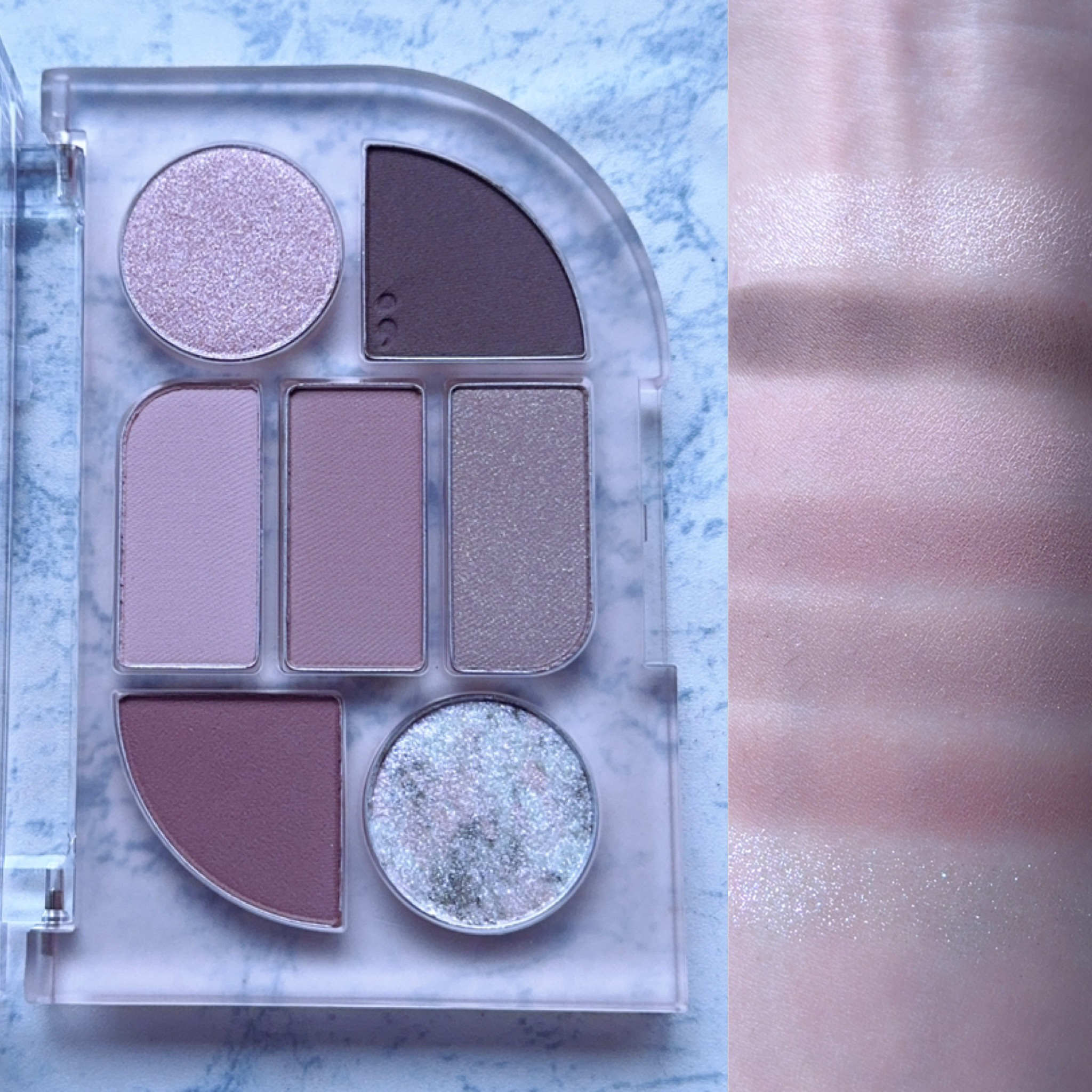 シンプレイン アイパレット/Sim;plain/アイシャドウパレットを使ったクチコミ（3枚目）