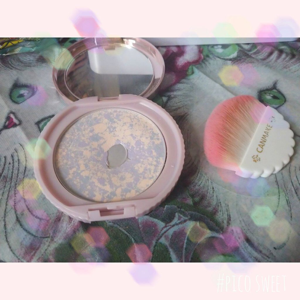 トランスペアレントフィニッシュパウダー/キャンメイク/プレストパウダーを使ったクチコミ（1枚目）